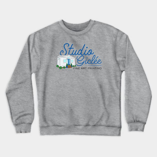 Studio Giclee Logo Crewneck Sweatshirt by DareDevil Improv